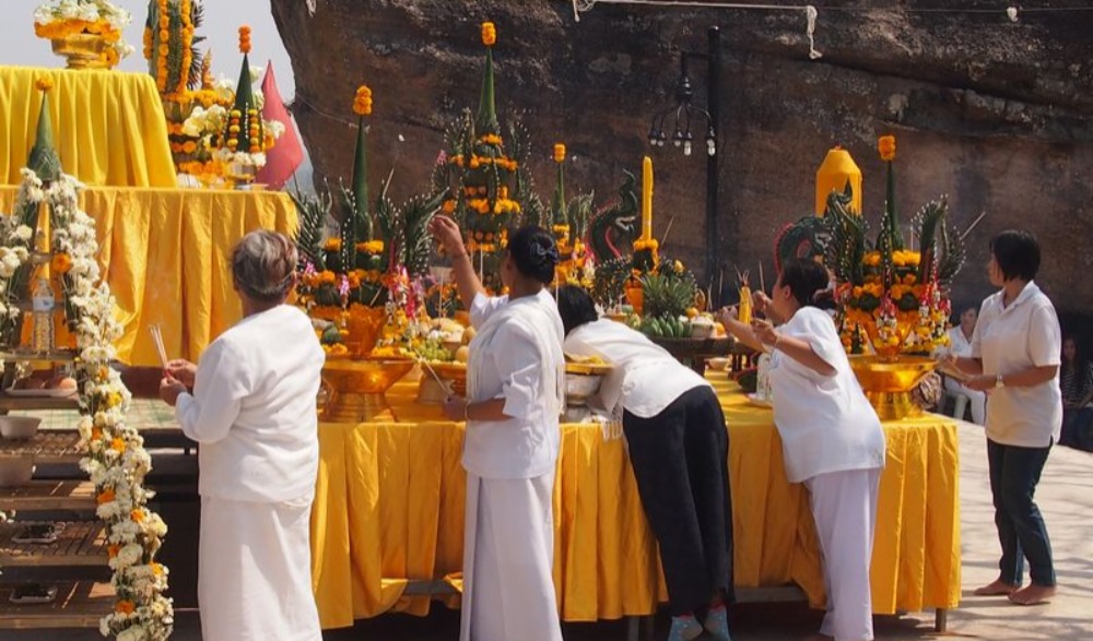 งานนมัสการพระพุทธบาทบัวบก อำเภอบ้านผือ
