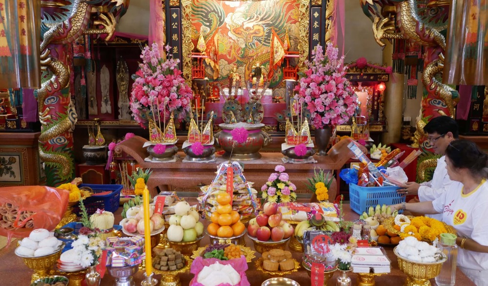 งานเทศกาลถือศีลกินเจ อิ่มบุญ - สุขใจ ศาลเจ้าแม่หน้าผา ปี 2563