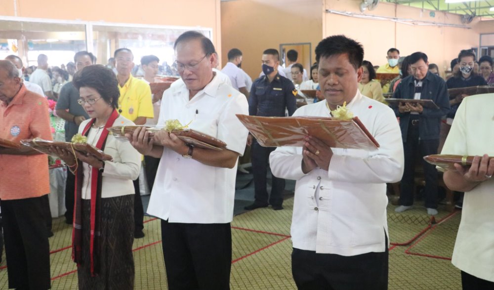 กิจกรรมสืบสานประเพณีทอฝ้ายเป็นสายบุญจุลกฐินถิ่นอุบลคนมีธรรม ปีที่ 12 ประจำปี 2563 จังหวัดอุบลราชธานี (ตามฮอยธรรม นำฮอยบุญ)