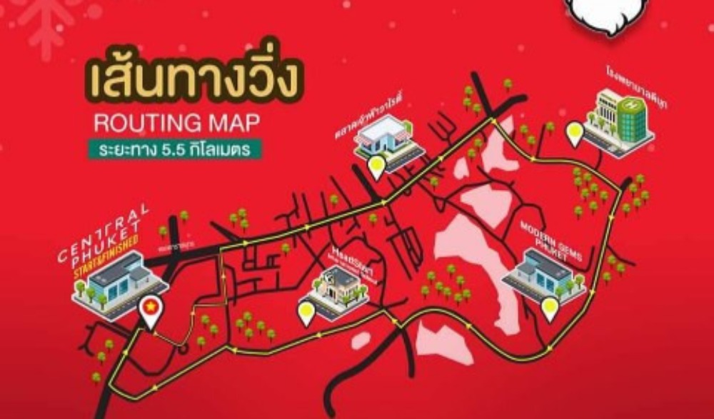 วิ่งส่งท้ายปี ต้อนรับความสุข ปี 2021