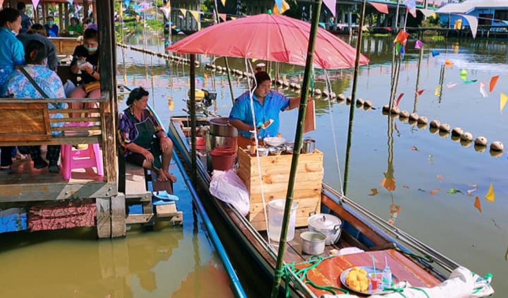 ตลาดน้ำชุมชนวัดศรีวารีน้อย