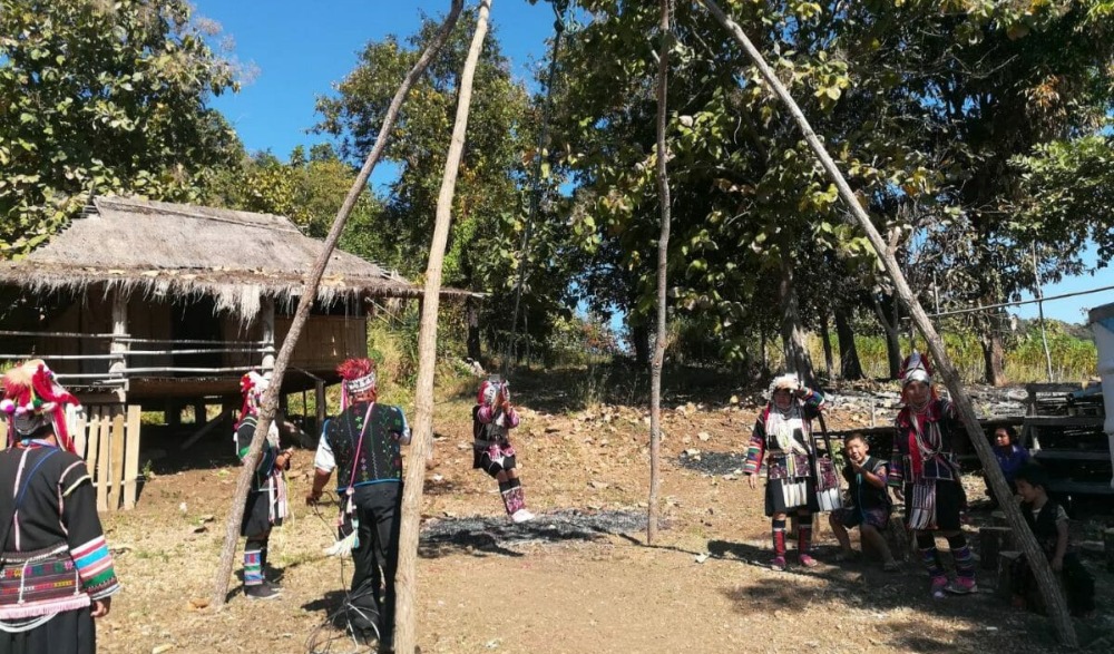 งานประเพณี“สืบสานประเพณีปีใหม่ชนเผ่าอาข่า”