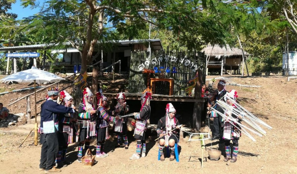 งานประเพณี“สืบสานประเพณีปีใหม่ชนเผ่าอาข่า”