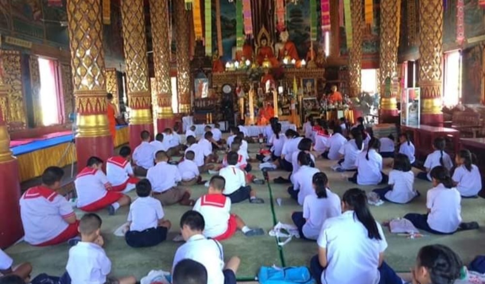 โครงการเข้าวัดปฏิบัติธรรมวันธรรมสวนะ