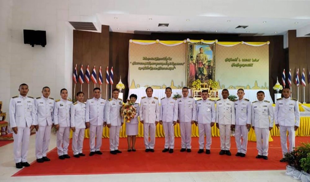 พิธีวางพานพุ่มถวายราชสักการะเนื่องใน "วันพระบาทสมเด็จพระพุทธยอดฟ้าจุฬาโลกมหาราช และวันที่ ระลึกมหาจักรีบรมราชวงศ์"