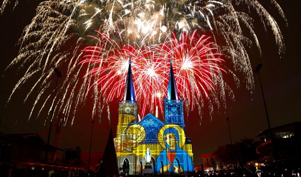 เทศกาล Chanthaburi Miracle Christmas ณ อาสนวิหารพระนางมารีอาปฏิสนธินิรมล