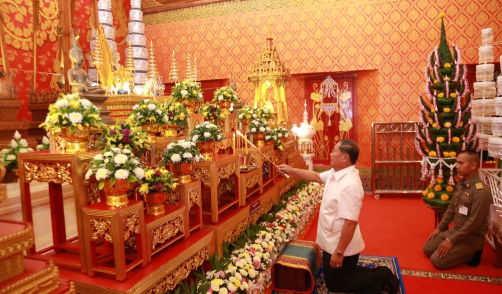 กิจกรรมสวดมนต์ข้ามปี ถวายพระราชกุศล เสริมสิริมงคลทั่วไทย จังหวัดหนองบัวลำภู
