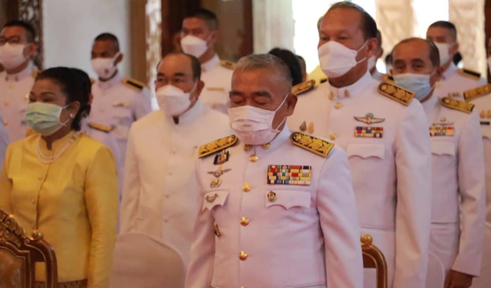 พิธีถวายเทียนพรรษาพระราชทาน พระบาทสมเด็จพระเจ้าอยู่หัว และผ้าอาบน้ำฝนพระราชทาน สมเด็จพระกนิษฐาธิราชเจ้า กรมสมเด็จพระเทพรัตนราชสุดาฯ สยามบรมราชกุมารี ประจำปี ๒๕๖๔