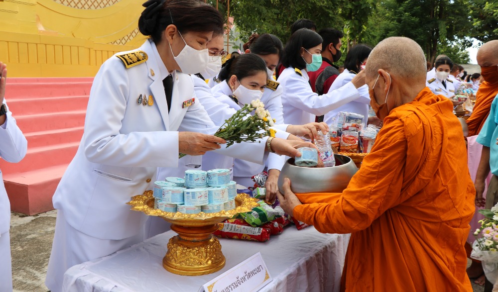 พิธีเจริญพระพุทธมนต์และเทศน์มหาชาติเวสสันดรชาดกเฉลิมพระเกียรติ เนื่องในวันเฉลิมพระชนมพรรษา สมเด็จพระนางเจ้าสิริกิติ์ พระบรมราชินีนาถ พระบรมราชชนนีพันปีหลวง / วันแม่แห่งชาติ ๑๒ สิงหาคม ๒๕๖๔