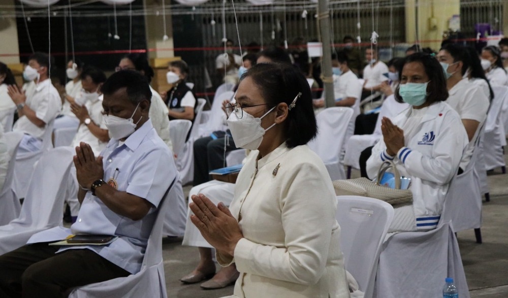 กิจกรรมสวดมนต์ข้ามปี เสริมสิริมงคลทั่วไทย ส่งท้ายปีเก่าวิถีใหม่ พุทธศักราช ๒๕๖๕