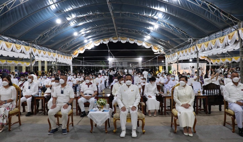 กิจกรรมสวดมนต์ข้ามปี เสริมสิริมงคลทั่วไทย ส่งท้ายปีเก่าวิถีใหม่ พุทธศักราช ๒๕๖๕
