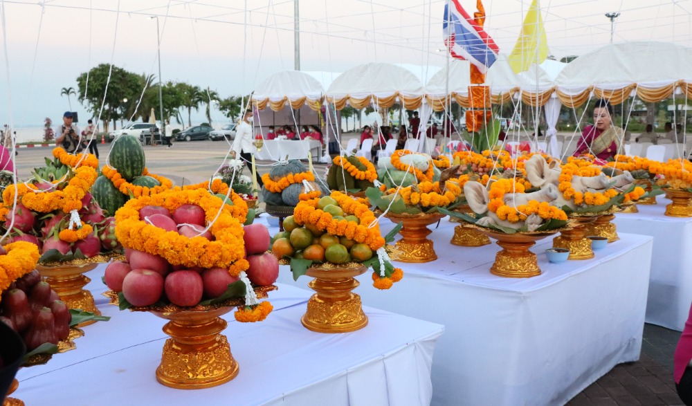 งานปรเพณีบวงสรวงพ่อขุนงำเมือง