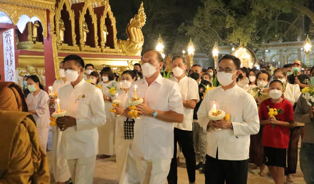 โครงการจัดกิจกรรมส่งเสริมพระพุทธศาสนา เนื่องในเทศกาลวันมาฆบูชา พุทธศักราช ๒๕๖๕