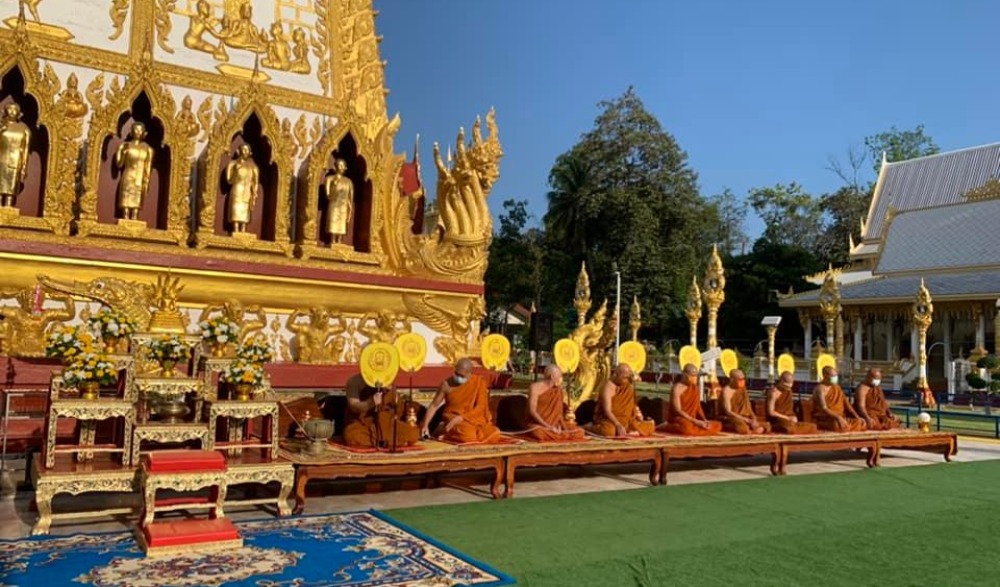 กิจกรรมส่งเสริมพระพุทธศาสนา เนื่องในเทศกาลวันวิสาขบูชา พุทธศักราช ๒๕๖๕ กิจกรรมตักบาตร