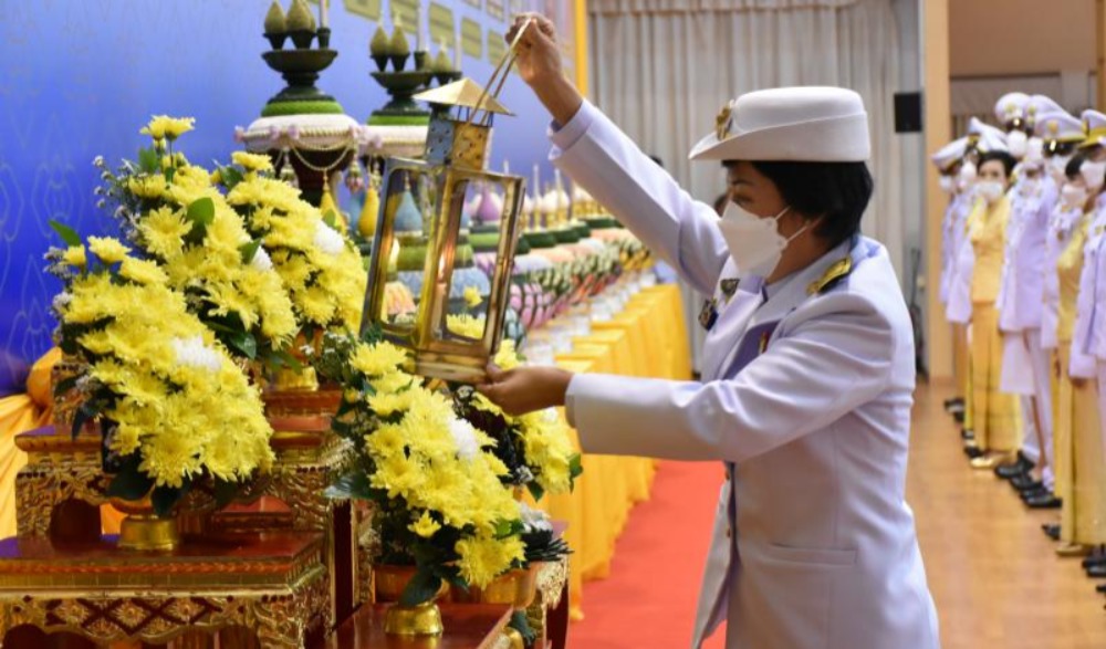 งานลอยกระทงพระประทีปพระราชทาน สิบสองเพ็งไทสกล" จังหวัดสกลนครประจำปี ๒๕๖๔