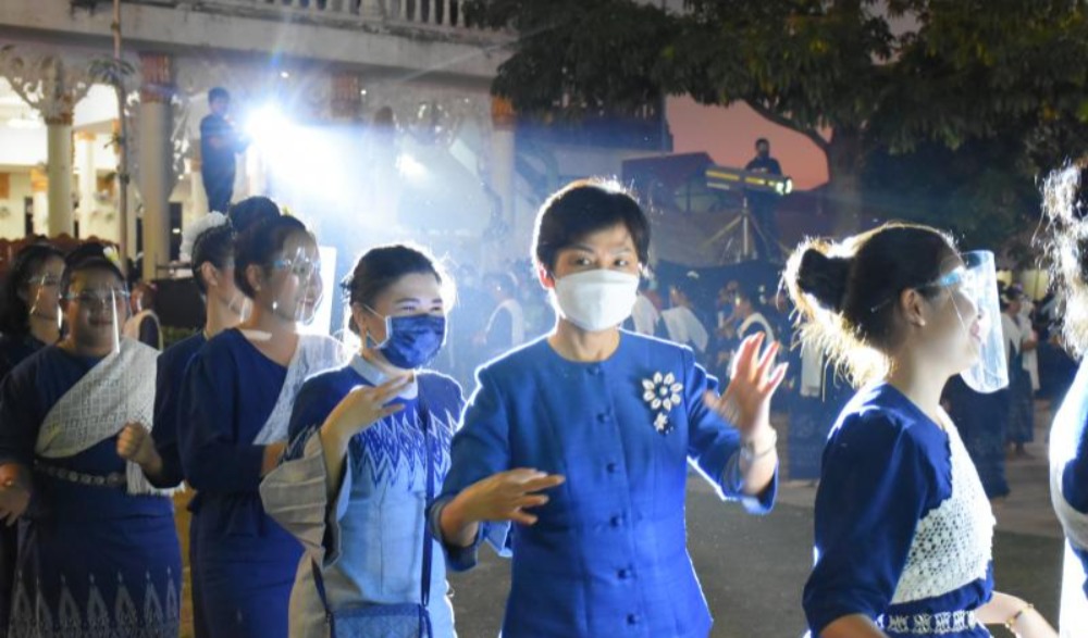 งานประเพณีบุญเดือนอ้าย ไหว้พระธาตุเมืองอากาศ บุญมหาชาติ บุญประทายข้าวเปลือก และประเพณีบุญตูบ ประจำปี ๒๕๖๔ ครั้งที่ ๑๐