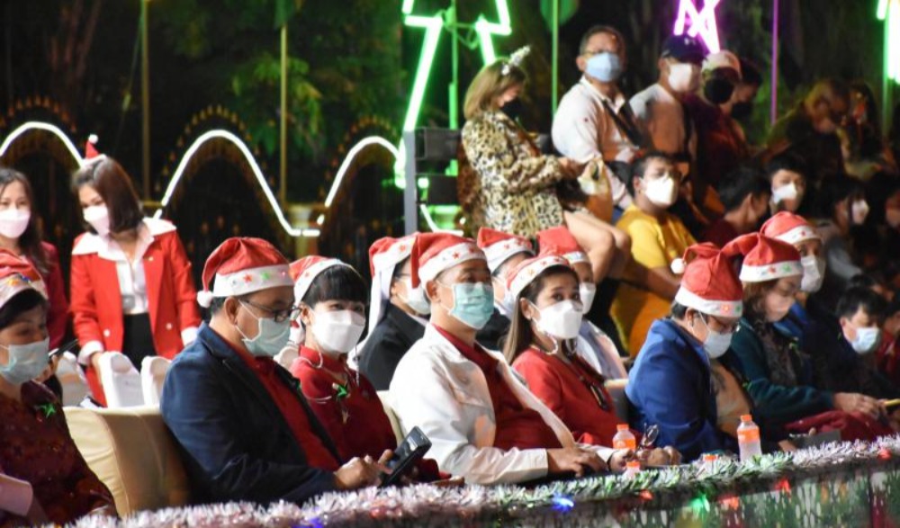 งานประเพณีแห่ดาวเทศกาลคริสต์มาส จังหวัดสกลนคร ประจำปี ค.ศ.๒๐๒๑