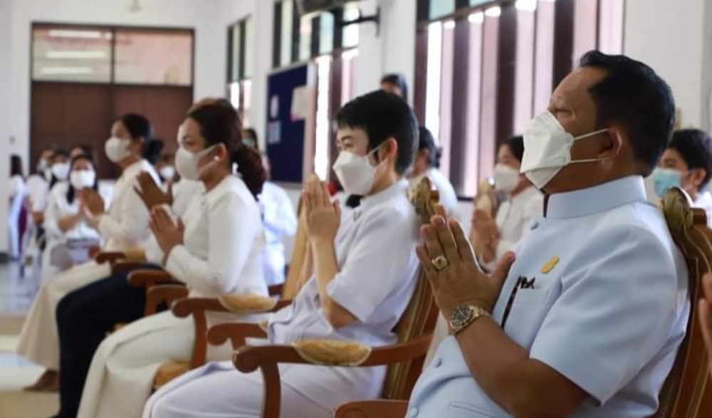 พิธีเจริญพระพุทธมนต์ ถวายพระราชกุศล แด่สมเด็จพระเจ้าลูกเธอ เจ้าฟ้าพัชรกิติยาภา นเรนทิรา เทพยวดี กรมหลวงราชสาริณีสิริพัชร มหาวัชรราชธิดา เนื่องในโอกาสวันคล้ายวันประสูติ ๗ ธันวาคม ๒๕๖๔