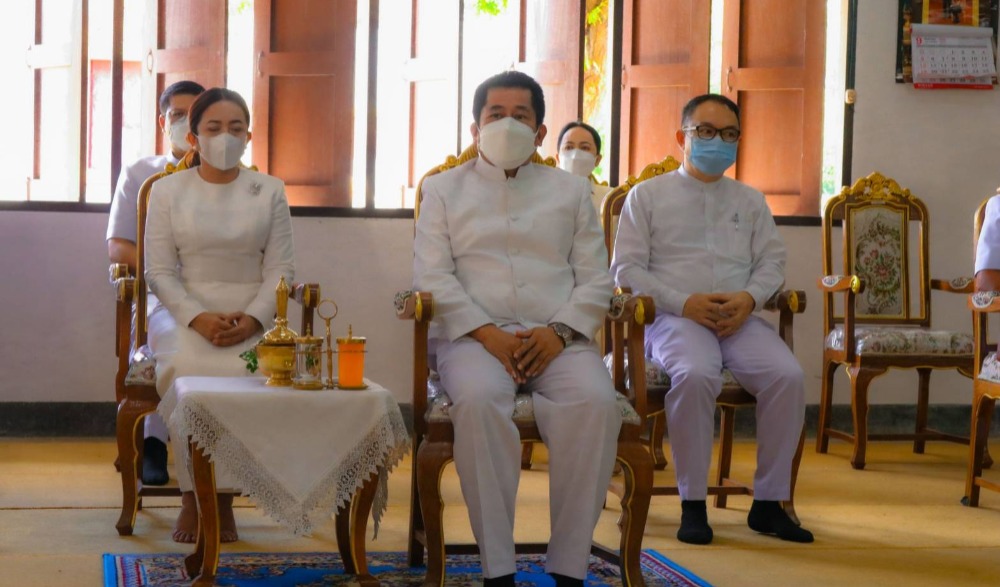 พิธีเจริญพระพุทธมนต์เฉลิมพระเกียรติเนื่องในโอกาสวันคล้ายวันประสูติ สมเด็จพระเจ้าลูกเธอ เจ้าฟ้าสิริวัณณวรี นารีรัตนราชกัญญา วันที่ ๘ มกราคม ๒๕๖๕