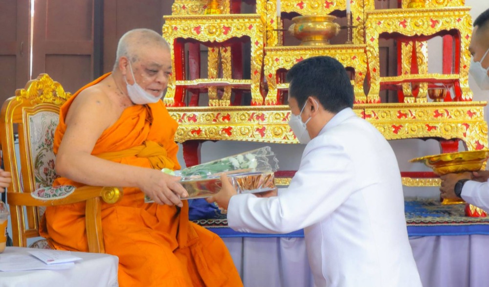 พิธีเจริญพระพุทธมนต์เฉลิมพระเกียรติเนื่องในโอกาสวันคล้ายวันประสูติ สมเด็จพระเจ้าลูกเธอ เจ้าฟ้าสิริวัณณวรี นารีรัตนราชกัญญา วันที่ ๘ มกราคม ๒๕๖๕