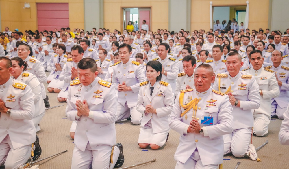พิธีสงฆ์ ทำบุญตักบาตร ข้าวสาร อาหารแห้ง พระสงฆ์ จำนวน 89 รูป ถวายพระราชกุศล เนื่องในวันคล้ายวันพระบรมราชสมภพ พระบาทสมเด็จพระบรมชนกาธิเบศร มหาภูมิพลอดุลยเดชมหาราช บรมนาถบพิตร วันชาติ และวันพ่อแห่งชาติ ๕ ธันวาคม ๒๕๖๓