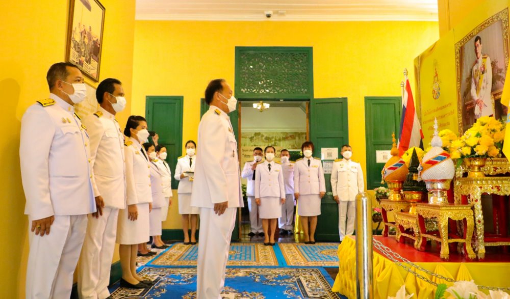 พิธีลงนามถวายพระพรชัยมงคล จัดนิทรรศการเฉลิมพระเกียรติ พระบาทสมเด็จพระเจ้าอยู่หัว เนื่องในโอกาสวันเฉลิมพระชนมพรรษา ๒๘ กรกฎาคม ๒๕๖๕