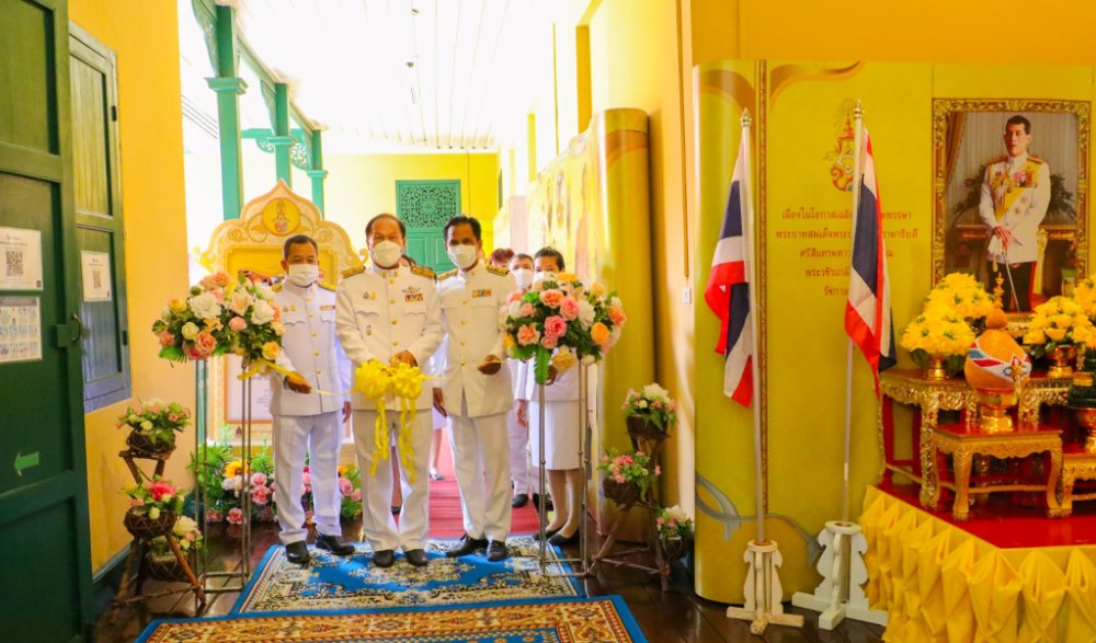 พิธีลงนามถวายพระพรชัยมงคล จัดนิทรรศการเฉลิมพระเกียรติ พระบาทสมเด็จพระเจ้าอยู่หัว เนื่องในโอกาสวันเฉลิมพระชนมพรรษา ๒๘ กรกฎาคม ๒๕๖๕