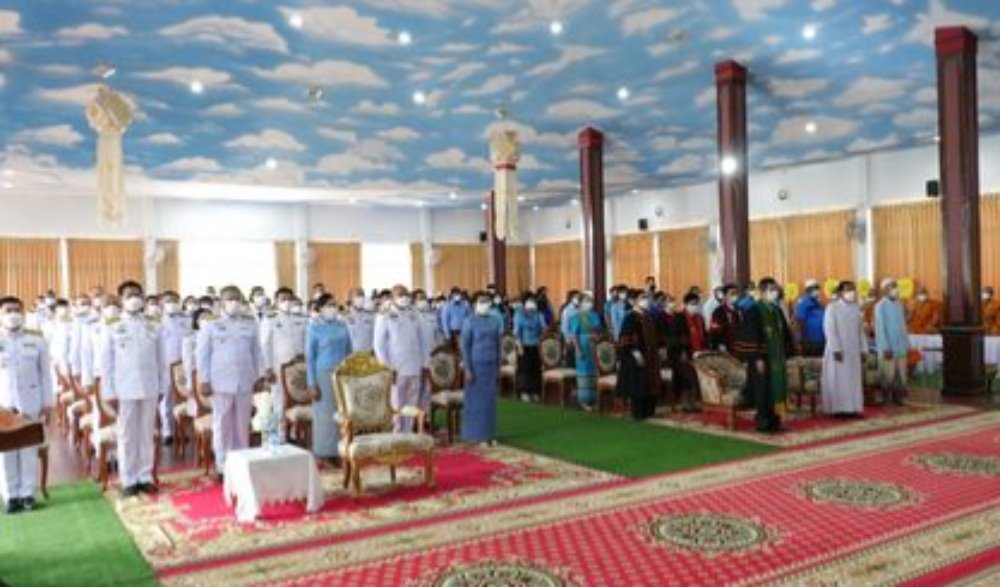 จัดพิธีทางศาสนามหามงคล ถวายพระราชกุศล เฉลิมพระเกียรติ สมเด็จพระนางเจ้าสิริกิติ์ พระบรมราชินีนาถ พระบรมราชชนนีพันปีหลวง เนื่องในโอกาสมหามงคลเฉลิมพระชนมพรรษา ๙๐ พรรษา ๑๒ สิงหาคม ๒๕๖๕