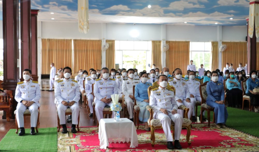 จัดพิธีทางศาสนามหามงคล ถวายพระราชกุศล เฉลิมพระเกียรติ สมเด็จพระนางเจ้าสิริกิติ์ พระบรมราชินีนาถ พระบรมราชชนนีพันปีหลวง เนื่องในโอกาสมหามงคลเฉลิมพระชนมพรรษา ๙๐ พรรษา ๑๒ สิงหาคม ๒๕๖๕