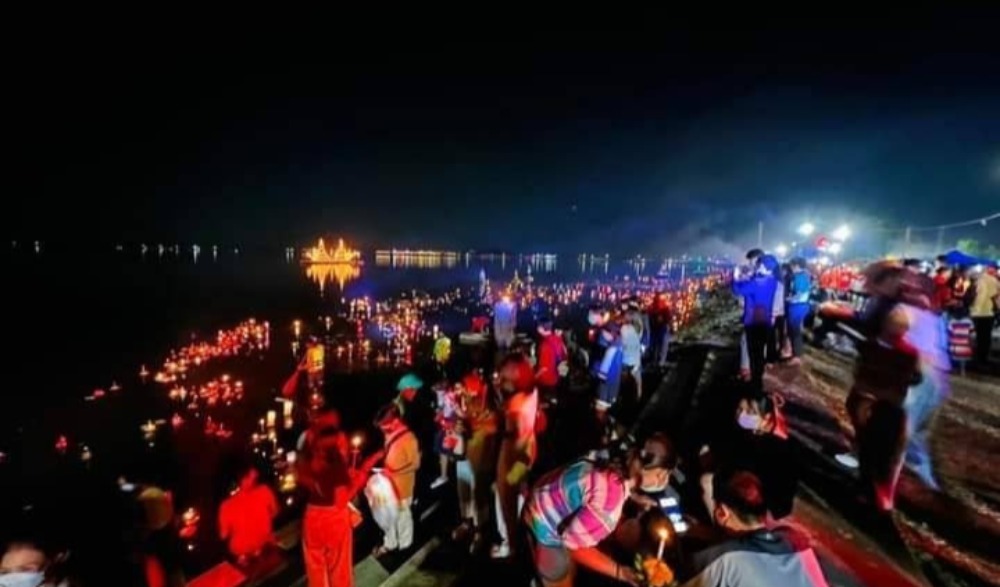 ประเพณีลอยกระทง สืบสานวัฒนธรรมแห่งสายน้ำ จังหวัดมหาสารคาม ประจำปี พ.ศ.๒๕๖๕