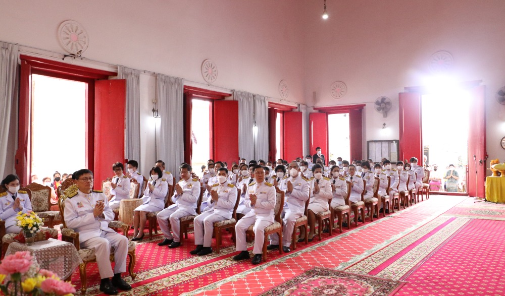 พิธีถวายผ้าพระกฐินพระราชทาน ประจำปี พ.ศ. ๒๕๖๕ จังหวัดอุบลราชธานี (วัดสุปัฏนาราม วรวิหาร)