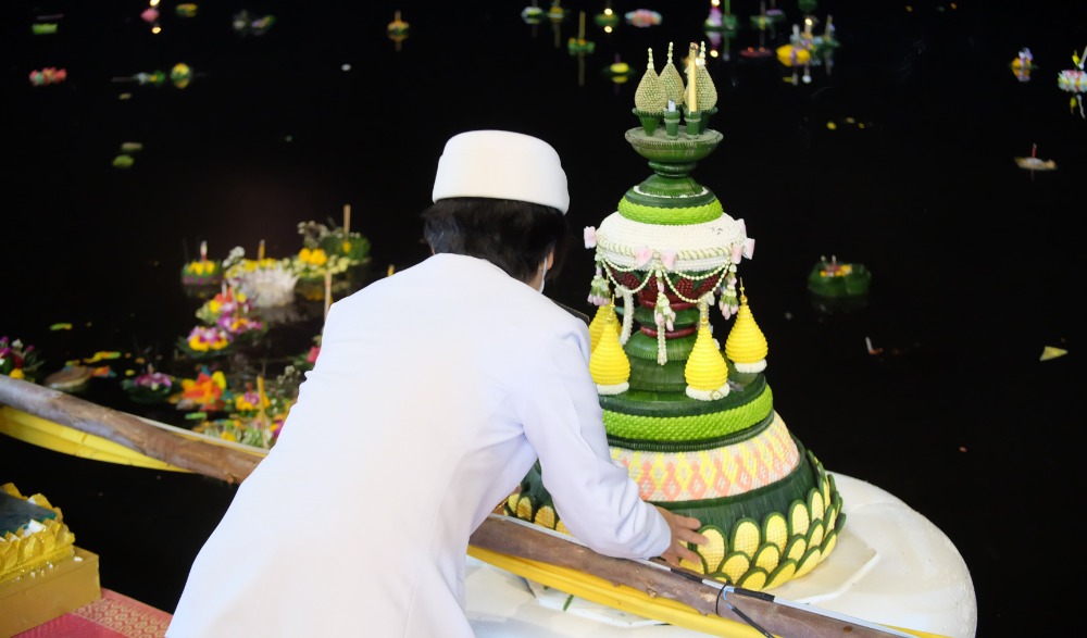 งานเทศกาลลอยพระประทีปพระราชทานสิบสองเพ็งไทสกล จังหวัดสกลนคร ประจำปีงบประมาณ พ.ศ.๒๕๖๕