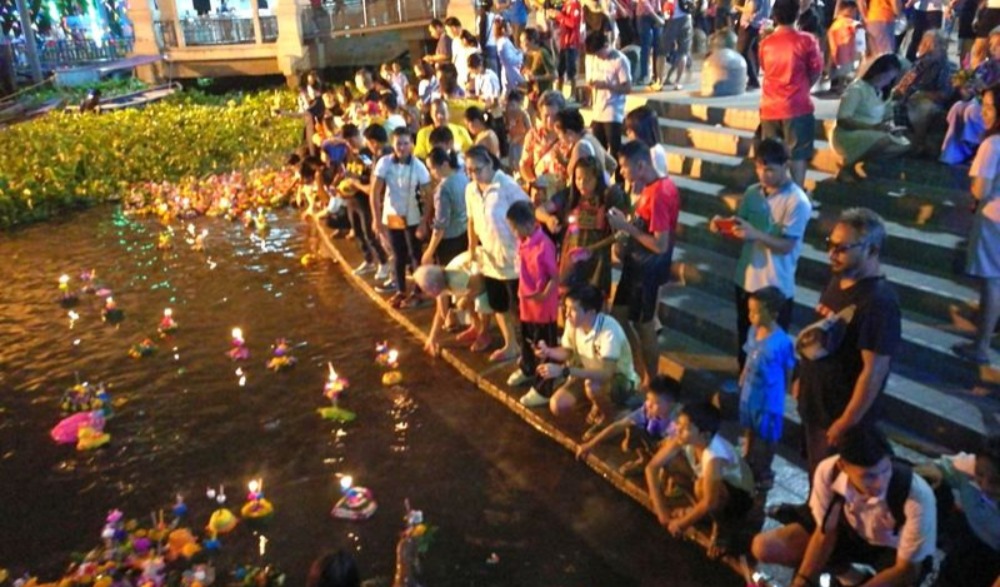 ประเพณีลอยกระทง ชุมชนไทย-มอญ ประจำปี 2565