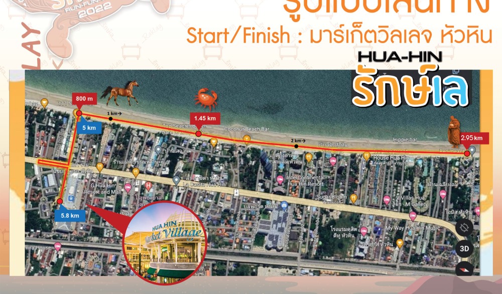 หัวหิน รักษ์เล RUN-FUN-WALK