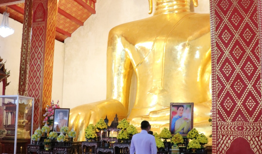 พิธีเจริญพระพุทธมนต์ สมเด็จพระเจ้าลูกเธอ เจ้าฟ้าพัชรกิตติยาภา นเรนทิราเทพยวดี กรมหลวงราชสาริณีสิริพัชร มหาวัชรราชธิดา เนื่องในโอกาสวันคล้ายวันประสูติ ๗ ธันวาคม ๒๕๖๕