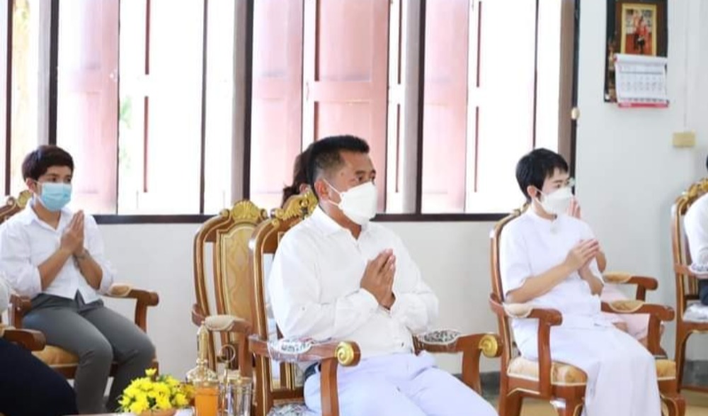 พิธีเจริญพระพุทธมนต์ สมเด็จพระเจ้าลูกเธอ เจ้าฟ้าพัชรกิตติยาภา นเรนทิราเทพยวดี กรมหลวงราชสาริณีสิริพัชร มหาวัชรราชธิดา เนื่องในโอกาสวันคล้ายวันประสูติ ๗ ธันวาคม ๒๕๖๕