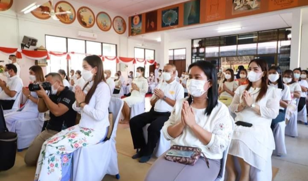 พิธีเจริญพระพุทธมนต์ สมเด็จพระเจ้าลูกเธอ เจ้าฟ้าพัชรกิตติยาภา นเรนทิราเทพยวดี กรมหลวงราชสาริณีสิริพัชร มหาวัชรราชธิดา เนื่องในโอกาสวันคล้ายวันประสูติ ๗ ธันวาคม ๒๕๖๕
