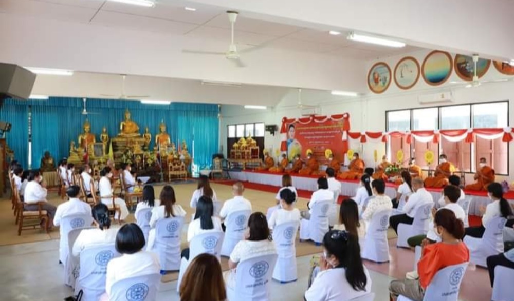 พิธีเจริญพระพุทธมนต์ สมเด็จพระเจ้าลูกเธอ เจ้าฟ้าพัชรกิตติยาภา นเรนทิราเทพยวดี กรมหลวงราชสาริณีสิริพัชร มหาวัชรราชธิดา เนื่องในโอกาสวันคล้ายวันประสูติ ๗ ธันวาคม ๒๕๖๕