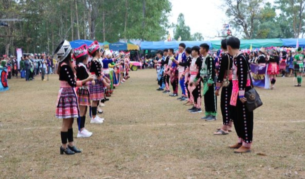 งานสืบสานศิลปวัฒนธรรมม้งจังหวัดพะเยา ประจำปี 2566