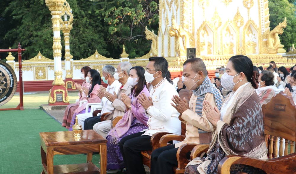 กิจกรรมทำบุญตักบาตรเนื่องในวันขึ้นปีใหม่ ประจำปี พุทธศักราช ๒๕๖๖