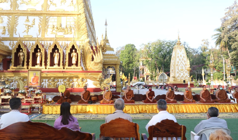 กิจกรรมทำบุญตักบาตรเนื่องในวันขึ้นปีใหม่ ประจำปี พุทธศักราช ๒๕๖๖