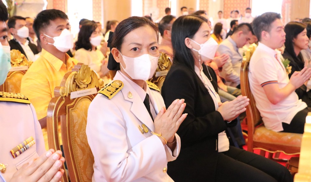 พิธีถวายผ้าพระกฐินพระราชทาน ประจำปี พ.ศ. ๒๕๖๕ จังหวัดอุบลราชธานี (วัดมหาวนาราม)