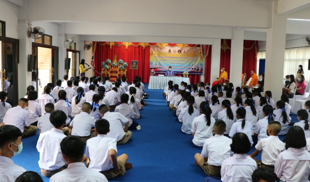 กิจกรรมการประกวดสวดมนต์หมู่สรรเสริญพระรัตนตรัย ทำนองสรภัญญะ  ประเภททีม ๕ คน ประจำปี พ.ศ.๒๕๖๖ ระดับจังหวัด