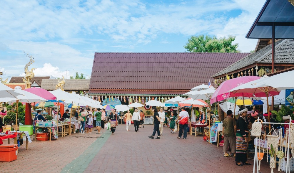 โครงการถนนสายวัฒนธรรม ตลาดวัฒนธรรม ชุมชนไทลื้อเมืองมาง ประจำปี พ.ศ. ๒๕๖๖