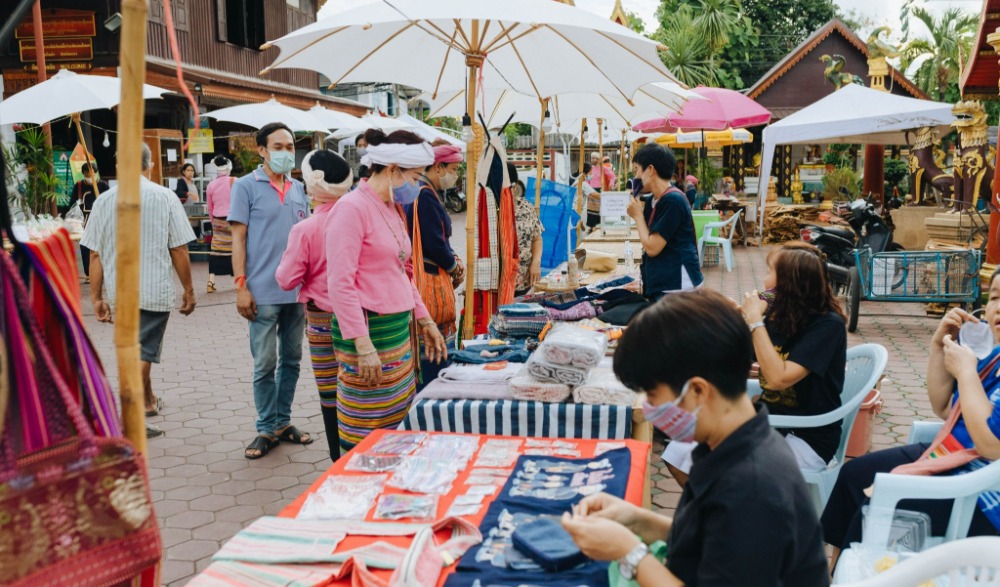 โครงการถนนสายวัฒนธรรม ตลาดวัฒนธรรม ชุมชนไทลื้อเมืองมาง ประจำปี พ.ศ. ๒๕๖๖