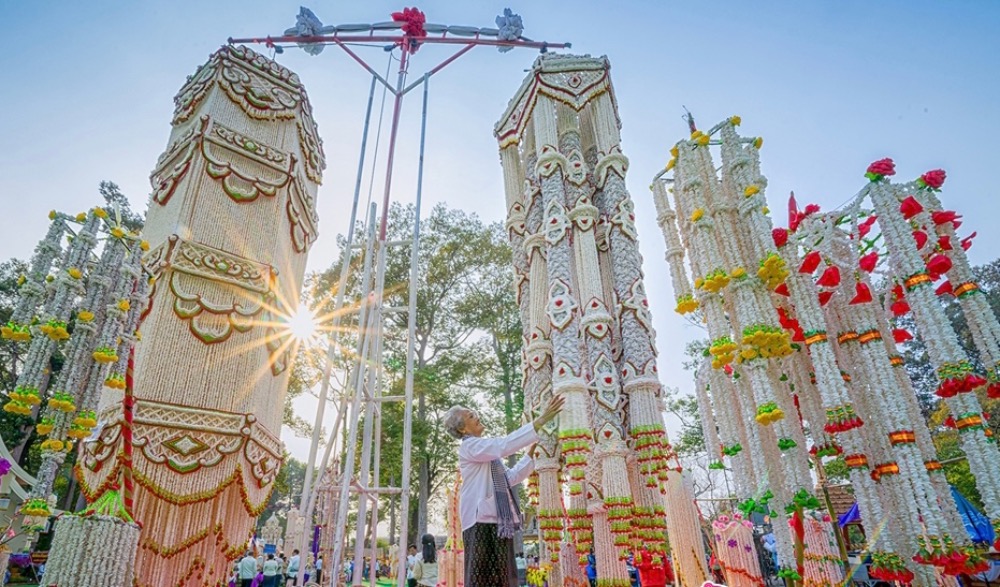 ประเพณีแห่มาลัยข้าวตอก "มาฆบูชา อารยธรรมอีสาน" ประจำปี ๒๕๖๖