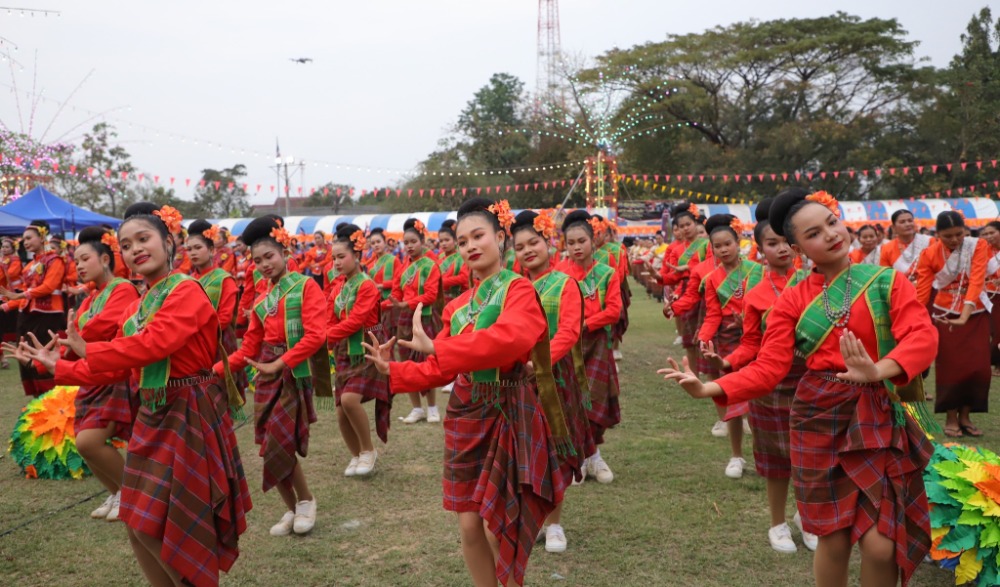 งานประเพณีเทศกาลสนมเมืองดอกจาน ประสานใจไหว้ปู่ตา ประจำปี ๒๕๖๖