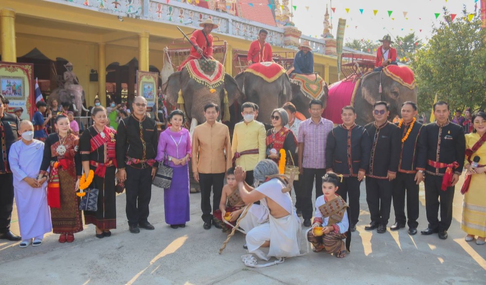 งานบุญประเพณีบุญผะเหวดเทศน์มหาชาติและของดีอำเภอน้ำเกลี้ยง ประจำปี ๒๕๖๖