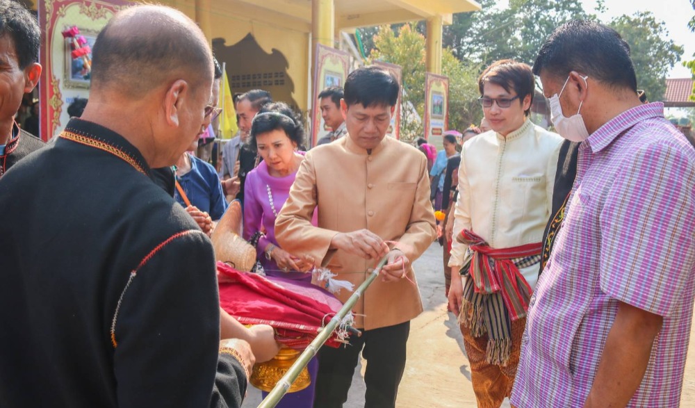 งานบุญประเพณีบุญผะเหวดเทศน์มหาชาติและของดีอำเภอน้ำเกลี้ยง ประจำปี ๒๕๖๖