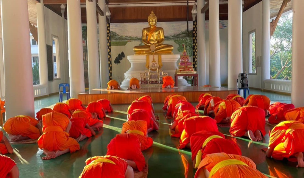 งานบรรพชาสามเณร และบวชศีลจาริณี เฉลิมพระเกียรติสมเด็จพระกนิษฐาธิราชเจ้า กรมสมเด็จพระเทพรัตนราชสุดา สยามบรมราชกุมารี